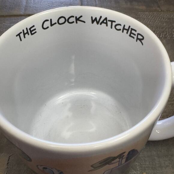 The Disney Store Donald Duck “The Clock Watcher" Office Big Mug Walt Disney - Picture 4 of 5